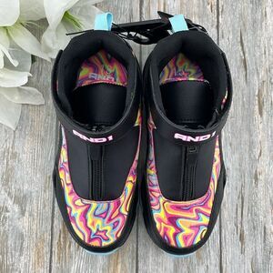 Little Kids Hi-Top Zip Athletic Basketball Sneakers Shoes Size 13